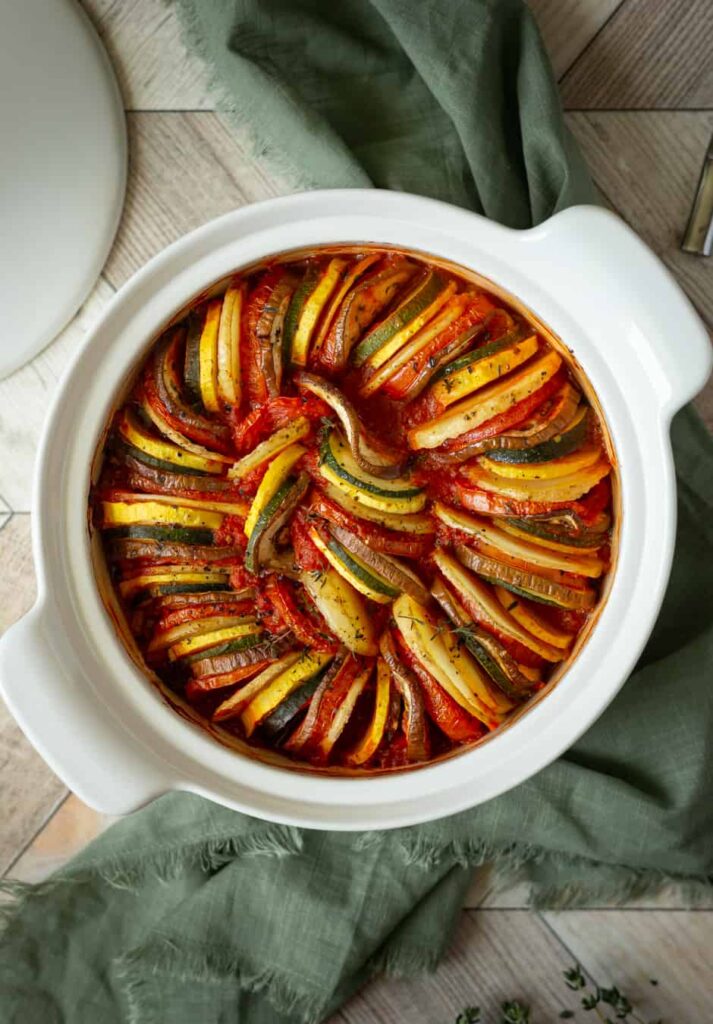Rustic Ratatouille - Essence Eats