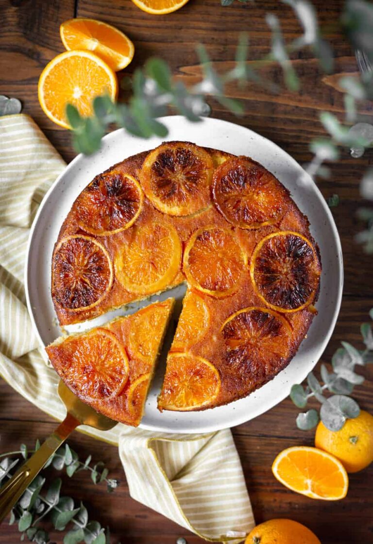 Upside Down Orange Cake Essence Eats