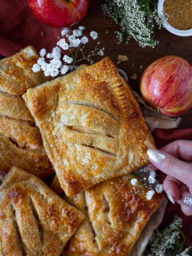 Easy Apple Hand Pies with Puff Pastry