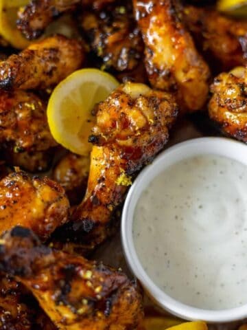 Hot Honey Wings with Ranch